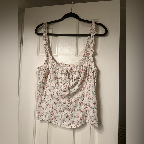 Reformation Cortese Tank Top Size 12 - Picture 3 of 10